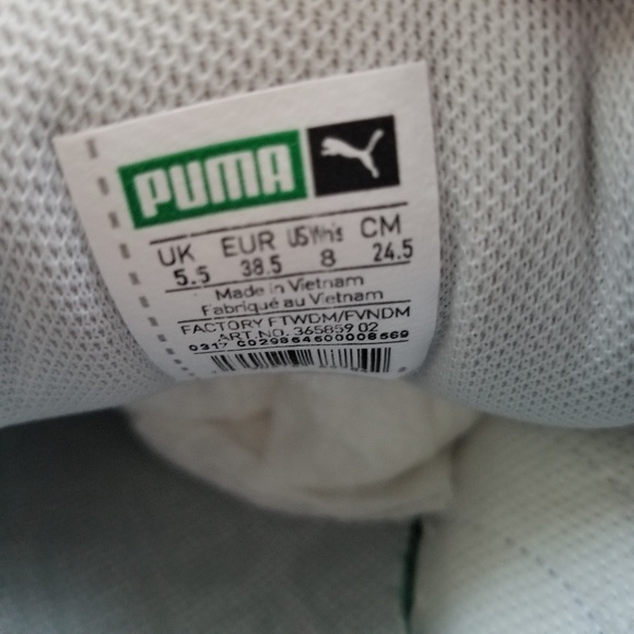 NEW! PUMA Grey Suede Jelly Woman's Sneakers - Picture 8 of 8